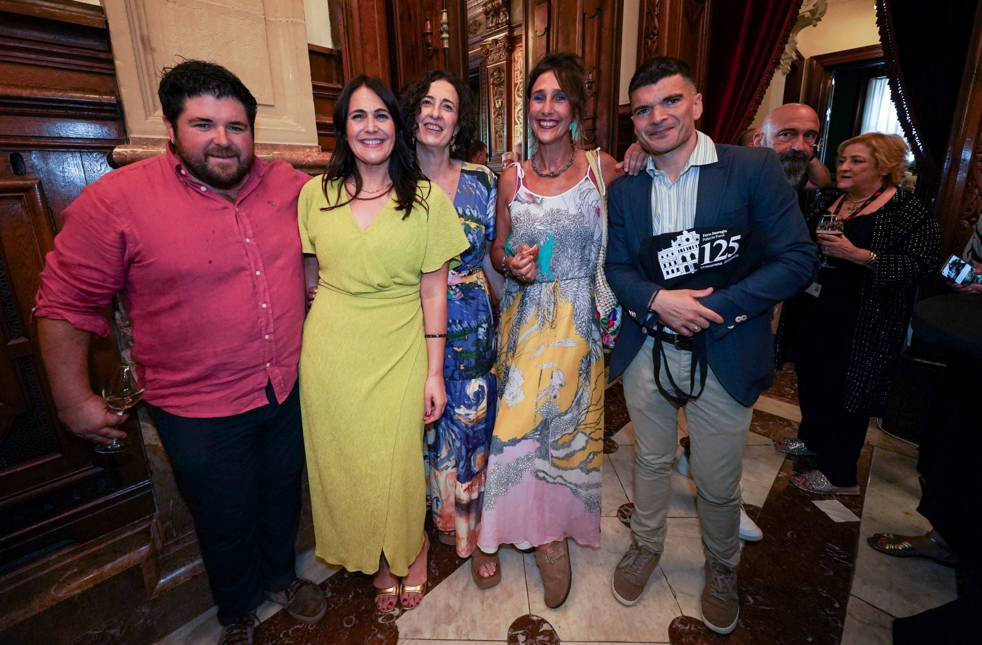 Oier Plaza, Leixuri Agirrezabala, Lorea Bilbao, Marta Vizela y Gaizka Muniategi. 