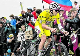 Pogacar araña más tiempo en los Alpes