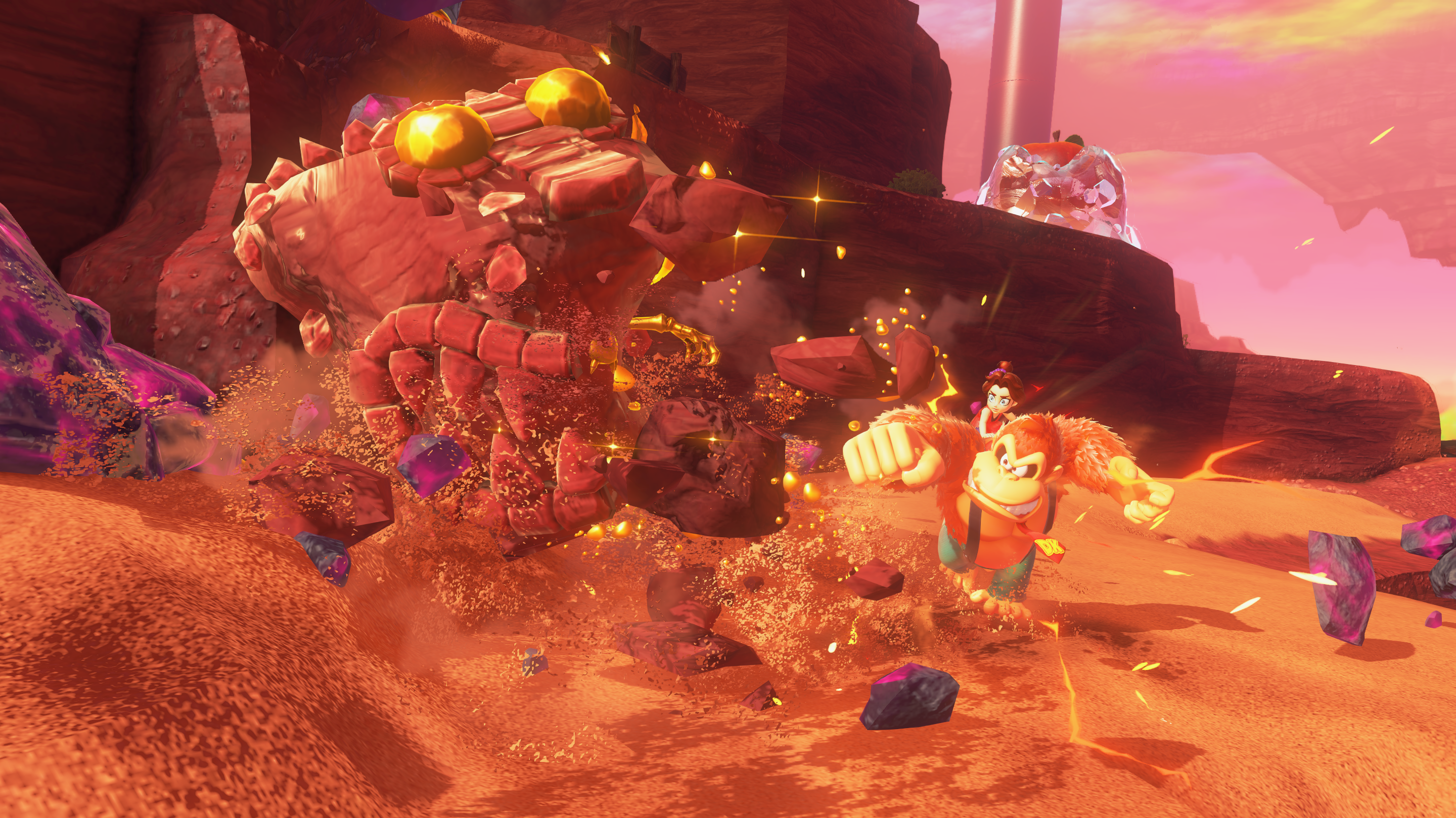 Imagen secundaria 2 - &#039;Donkey Kong Bananza&#039; o el placer de dejarse llevar