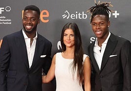 La peculiar felicitación de Nico Williams a su hermano y su cuñada por su futura paternidad