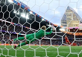 Hampton detiene el lanzamiento de Bonmatí