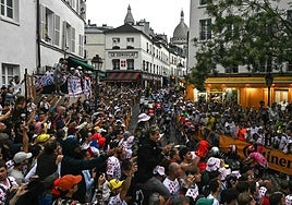 La basura que no se vio en París en la última etapa del Tour