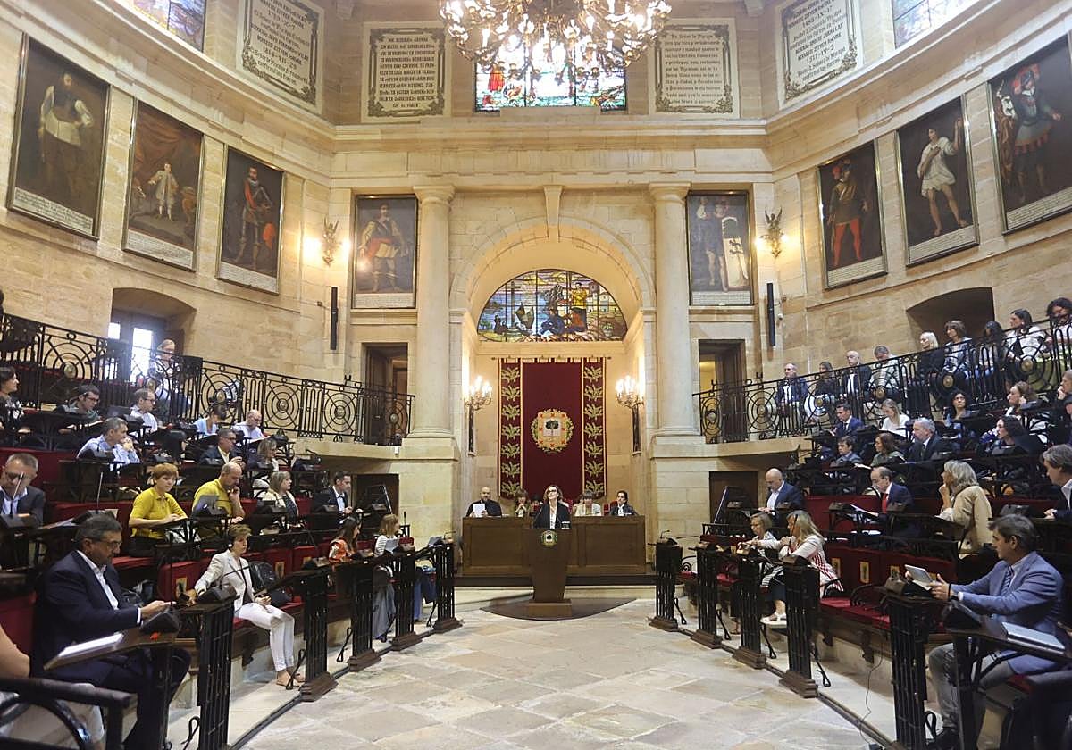 Imagen de archivo de las Juntas Generales de Bizkaia.