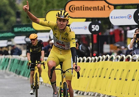 Pogacar se aleja de la Vuelta a España