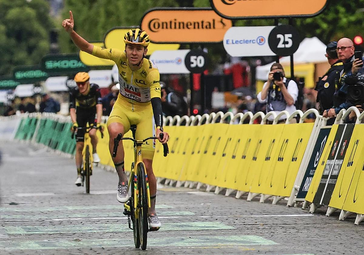 Pogacar se aleja de la Vuelta a España