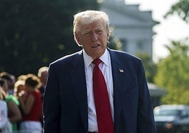 El presidente de Estados Unidos, Donald Trump.