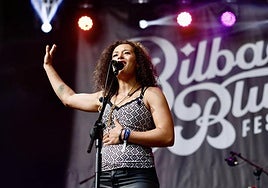 Vanessa Collier da mucho que hablar en el Bilbao Blues Festival
