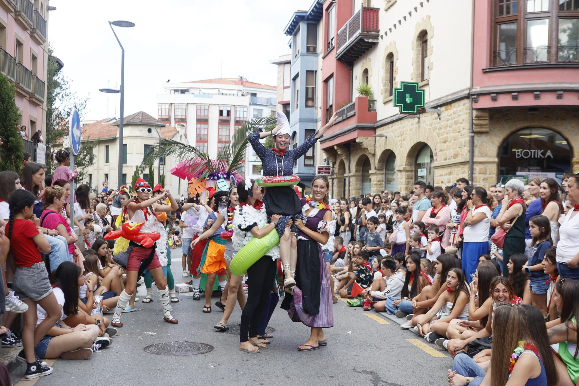 Así han empezado los &#039;Saninazios&#039; en Algorta