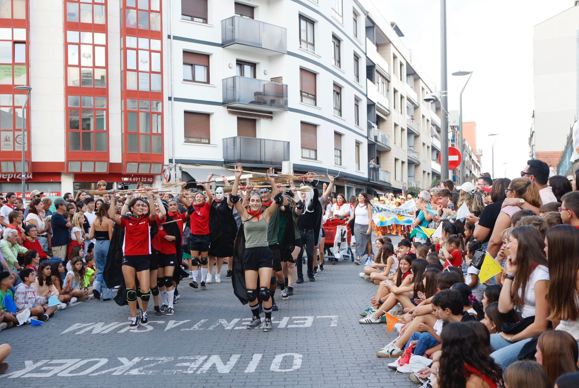 Así han empezado los &#039;Saninazios&#039; en Algorta