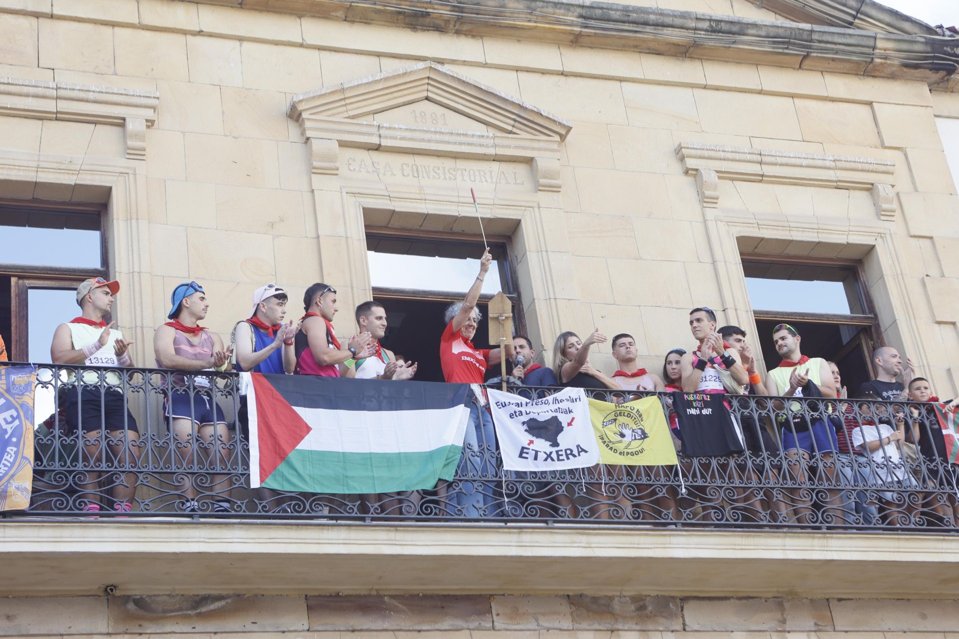 Así han empezado los &#039;Saninazios&#039; en Algorta