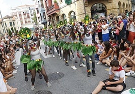 Los 'Saninazios' toman Algorta
