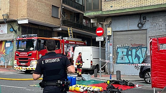 «Creemos que había gente viviendo en uno de los trasteros y nos preocupa si han salido»