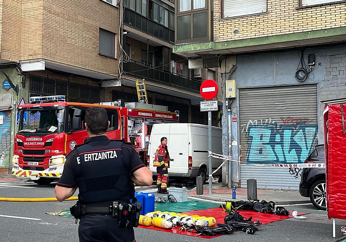 «Creemos que había gente viviendo en uno de los trasteros y nos preocupa si han salido»