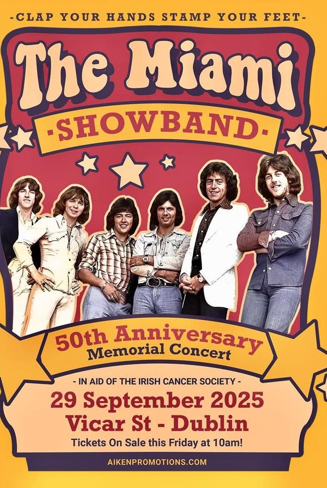 Póster del concierto.