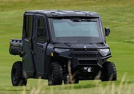 El 'Golf Force One' que ha acompañado a Trump en Escocia.