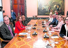 eunión de la Comisión del Concierto el pasado febrero, cuando se concertó el impuesto de la banca.