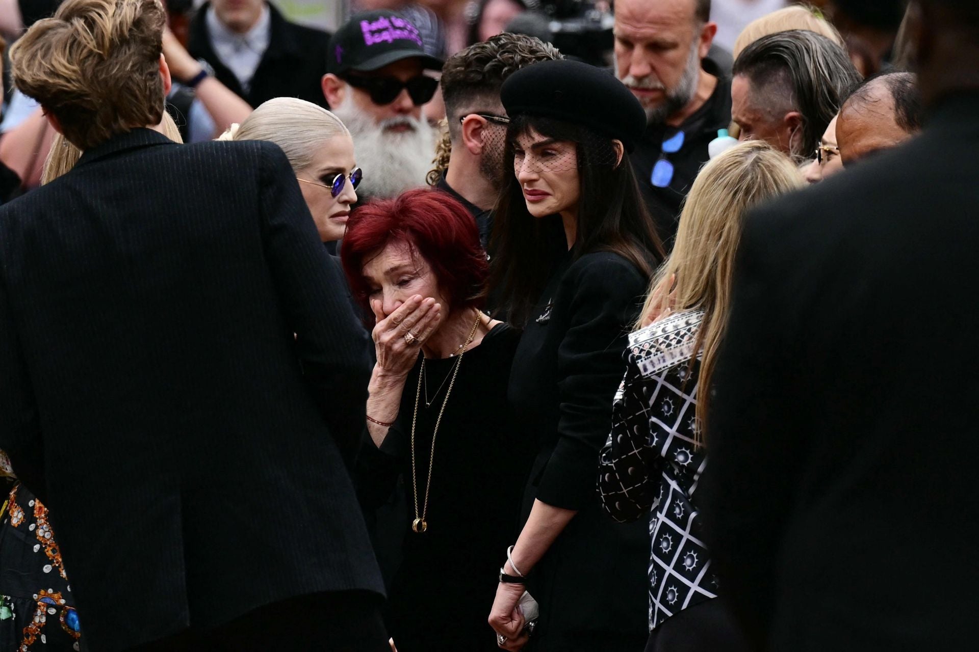 Las imágenes del funeral de Ozzy Osborne