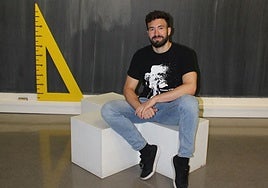 Miguel Aguilera, en la sede en Bilbao del Centro Vasco de Matemáticas Aplicadas.