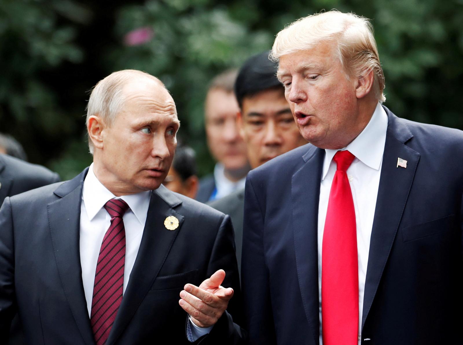 Donald Trump y Vladimir Putin