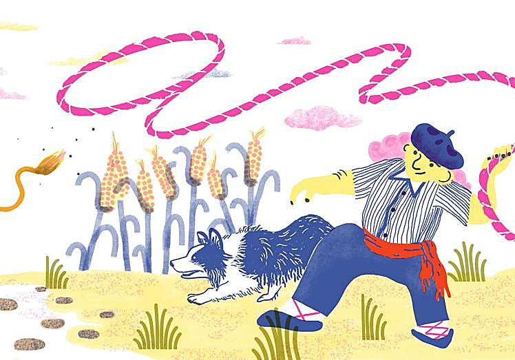 Detalle de la obra de Saioa Aginako.