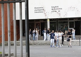Imagen de archivo de la Facultad de Economía y Empresa de la UPV/EHU.