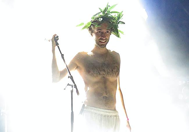 Alcalá Norte, su cantante Álvaro Rivas.