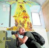 Una de las pinturas de 'La Capilla Gitana'.