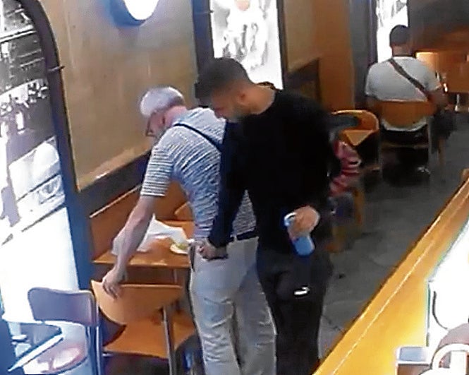 Imagen de un robo que se produjo en el bar hace unos días.