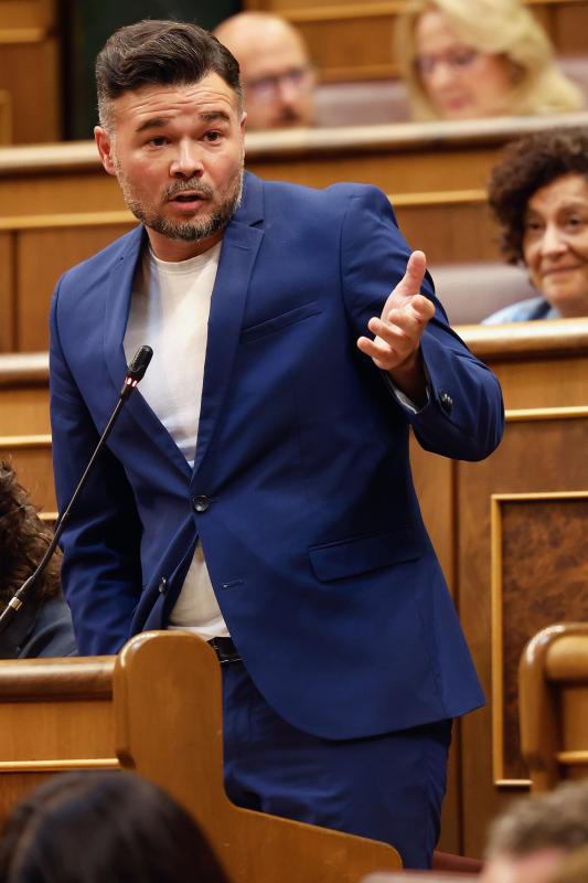 El diputado de ERC Gabriel Rufián