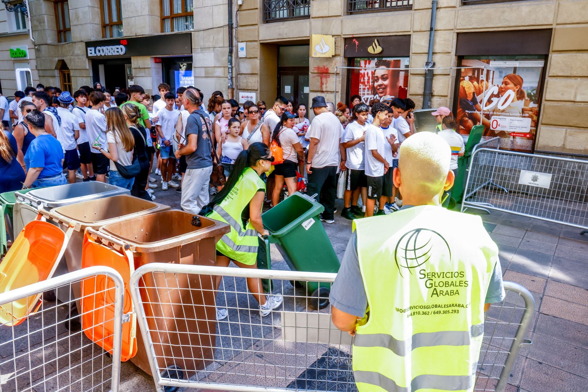 La bajada de Celedón en imágenes