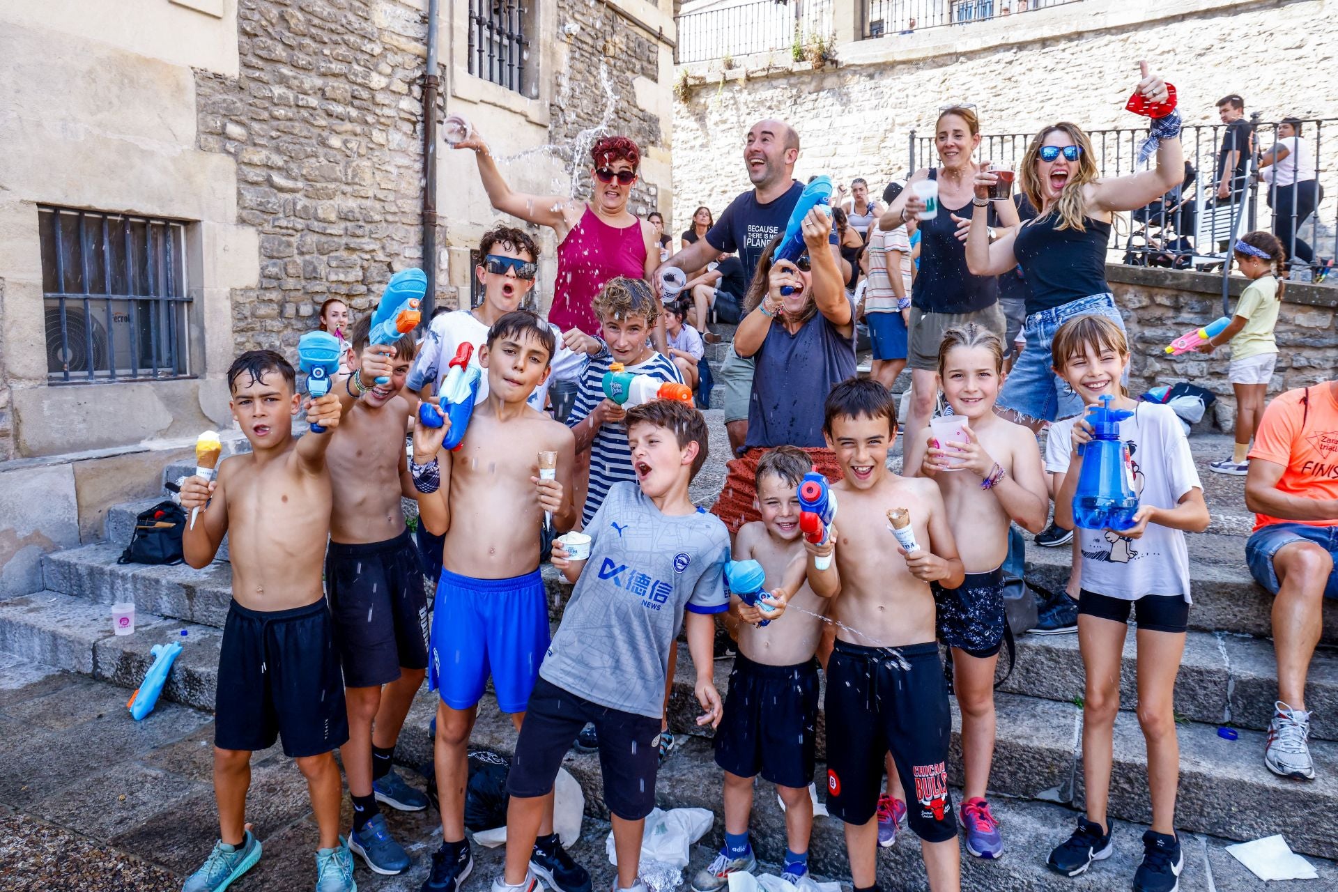 La bajada de Celedón en imágenes