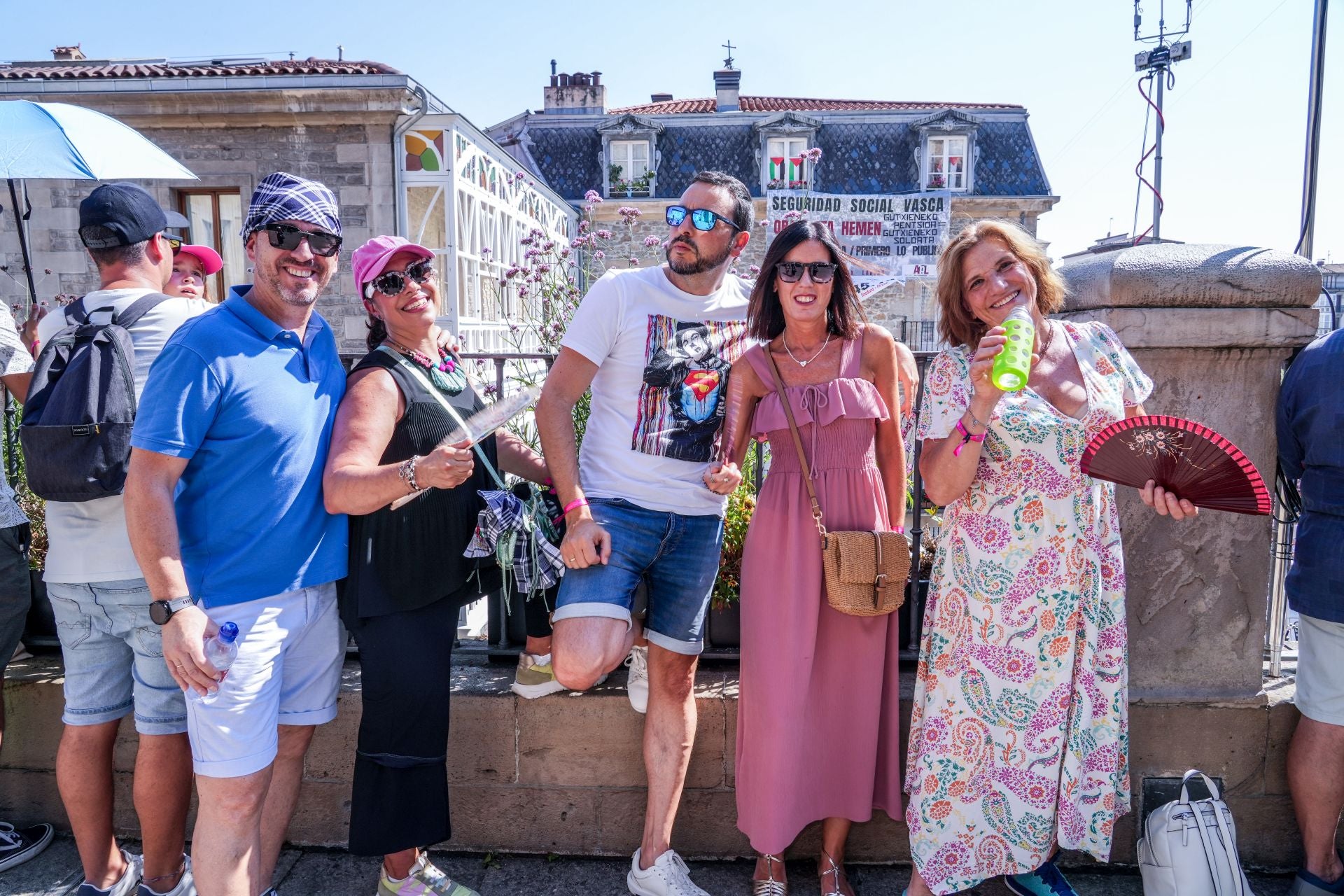 Luis Miguel Tobillas, Rosa Noelia Pastor, Rubén Fernández de Landa e Idoia López.
