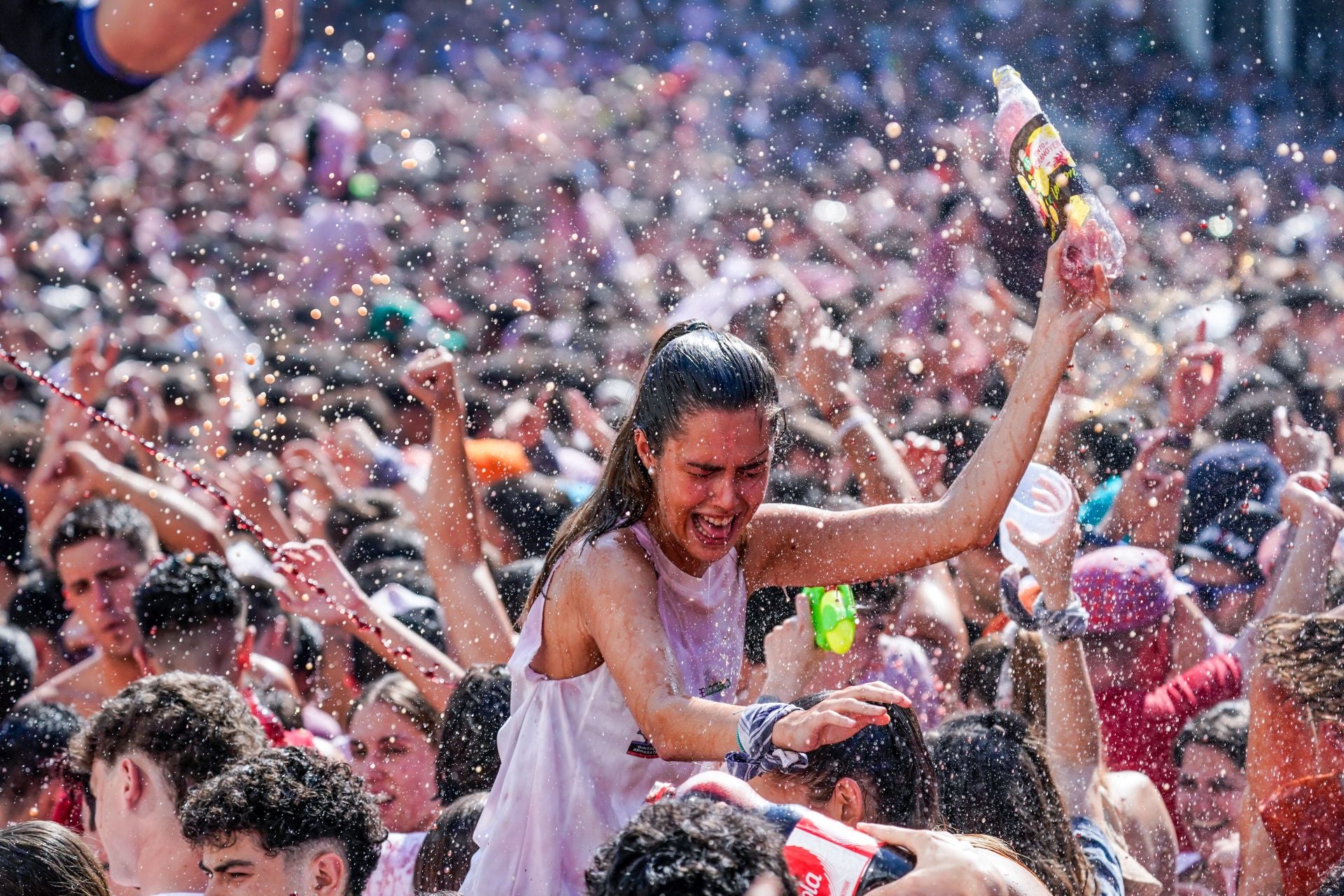 La bajada de Celedón en imágenes