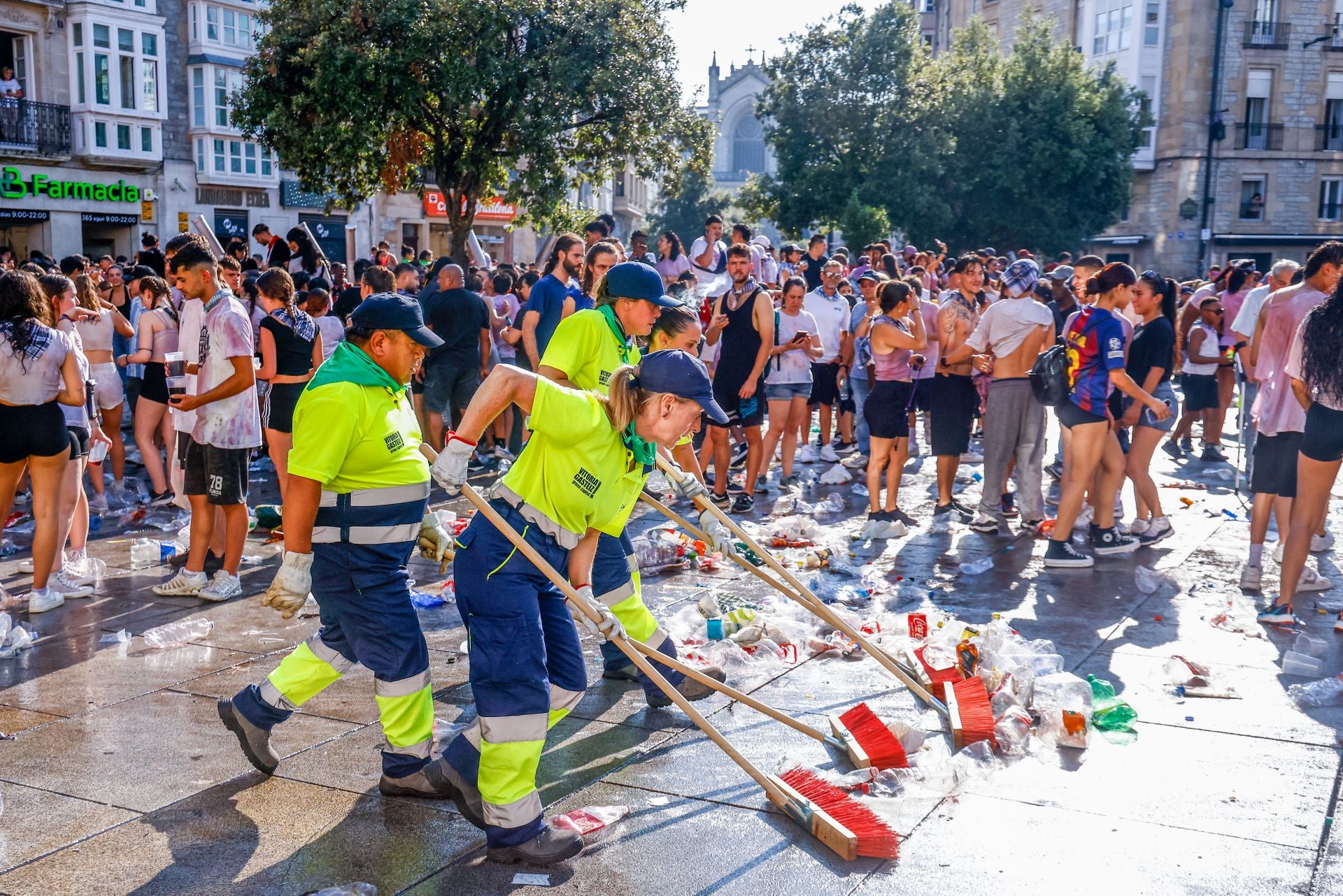 La bajada de Celedón en imágenes
