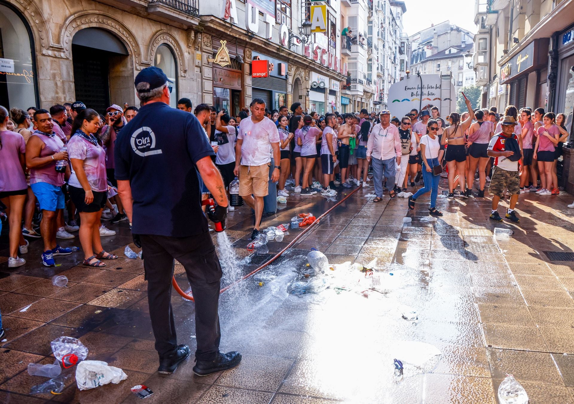La bajada de Celedón en imágenes