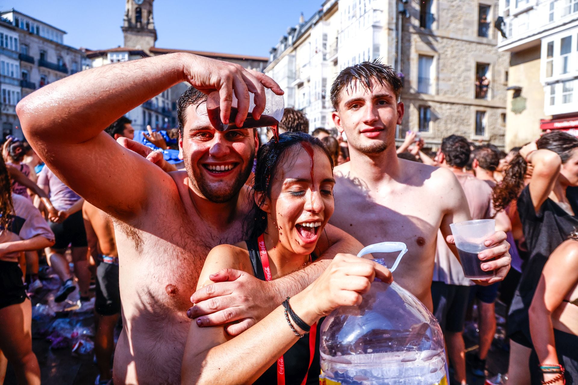 La bajada de Celedón en imágenes