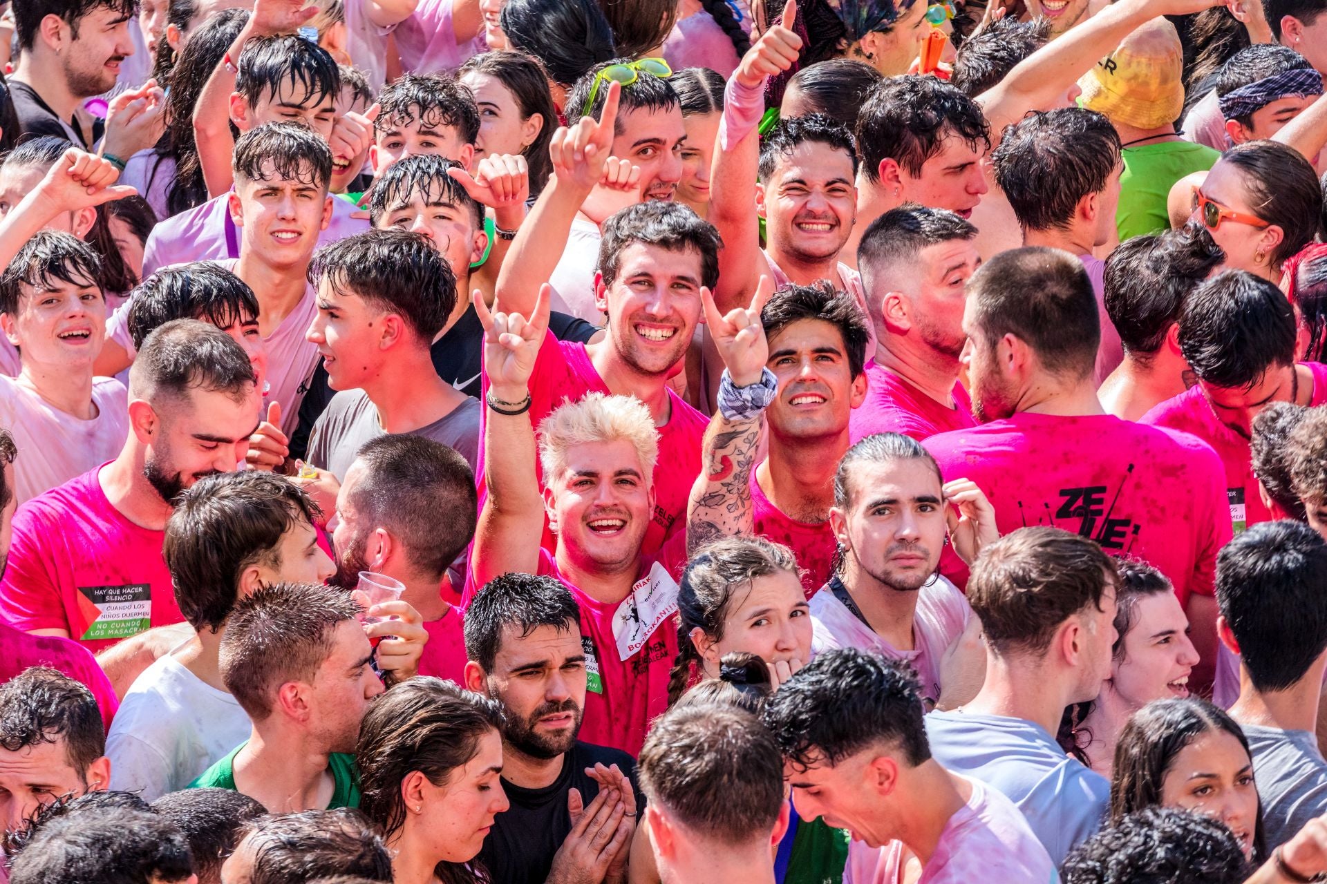 La bajada de Celedón en imágenes