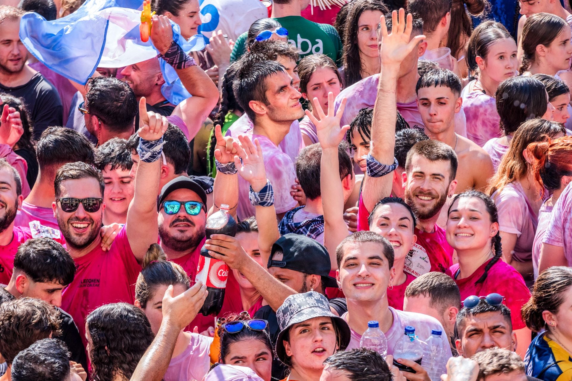 La bajada de Celedón en imágenes