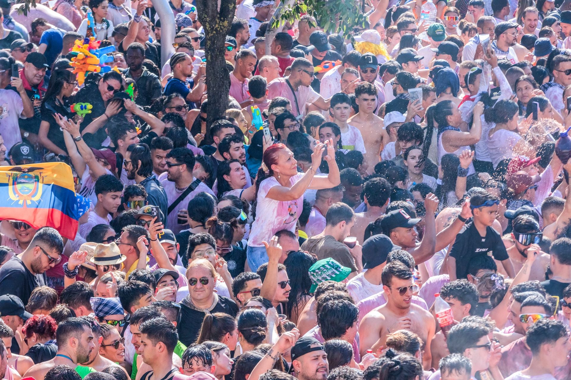 La bajada de Celedón en imágenes