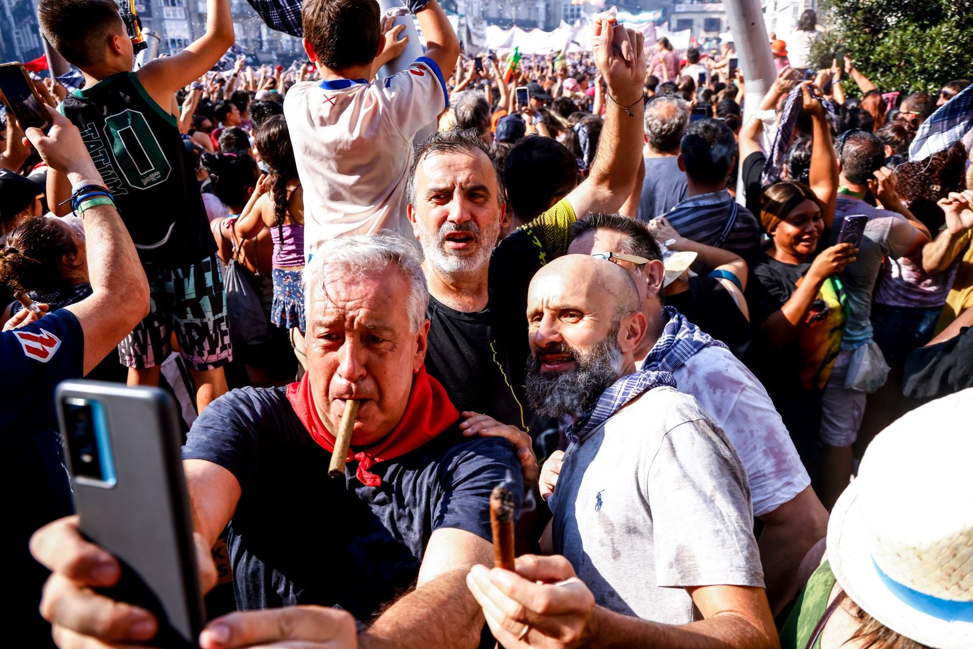 La bajada de Celedón en imágenes