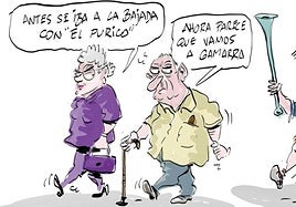 La viñeta de Cerrajería sobre el inicio de las fiestas de Vitoria