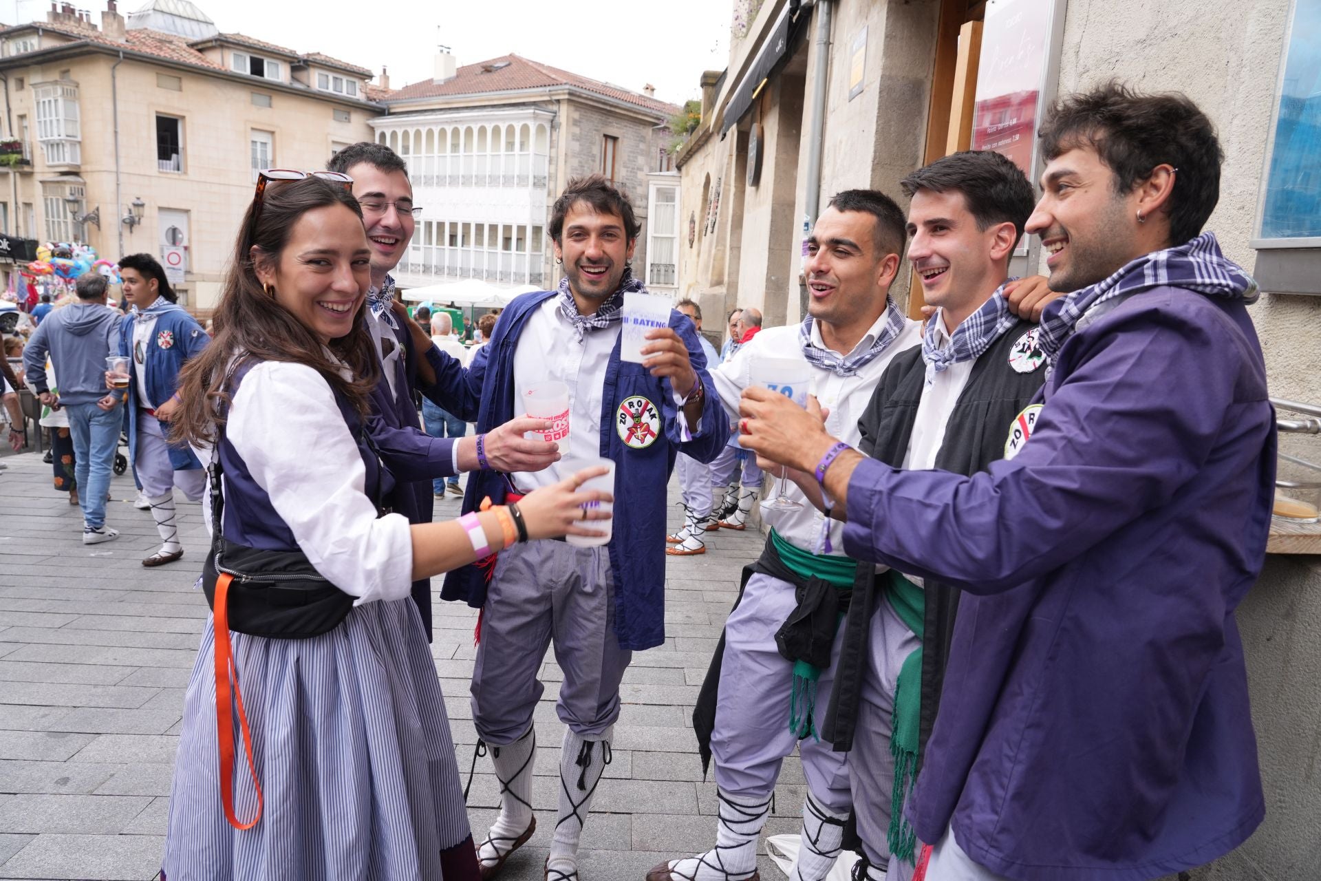 Marina Redondo, Martín Alonso, Asier Ortiz de Zárate, Jon Aizpuru, Markel Lasarte y Joseba Ortiz de Zárate.