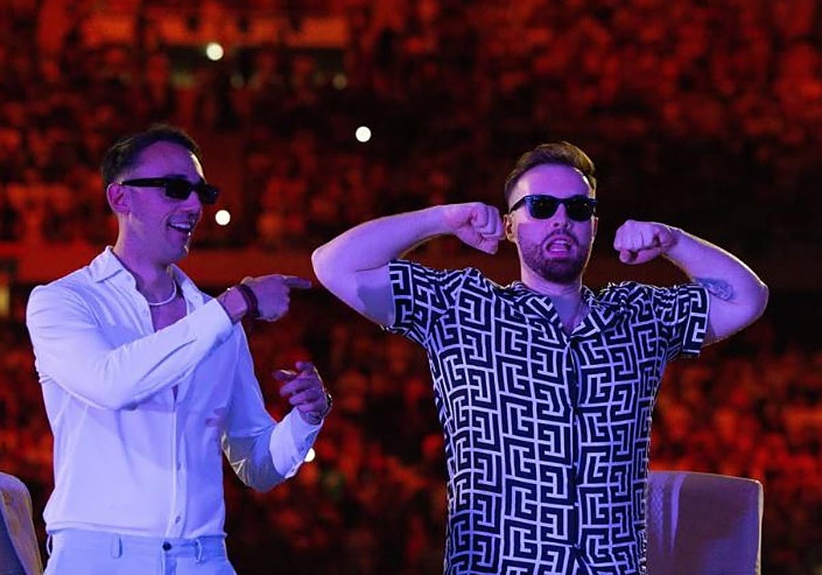 Ibai Llanos durante la Velada del Año V.