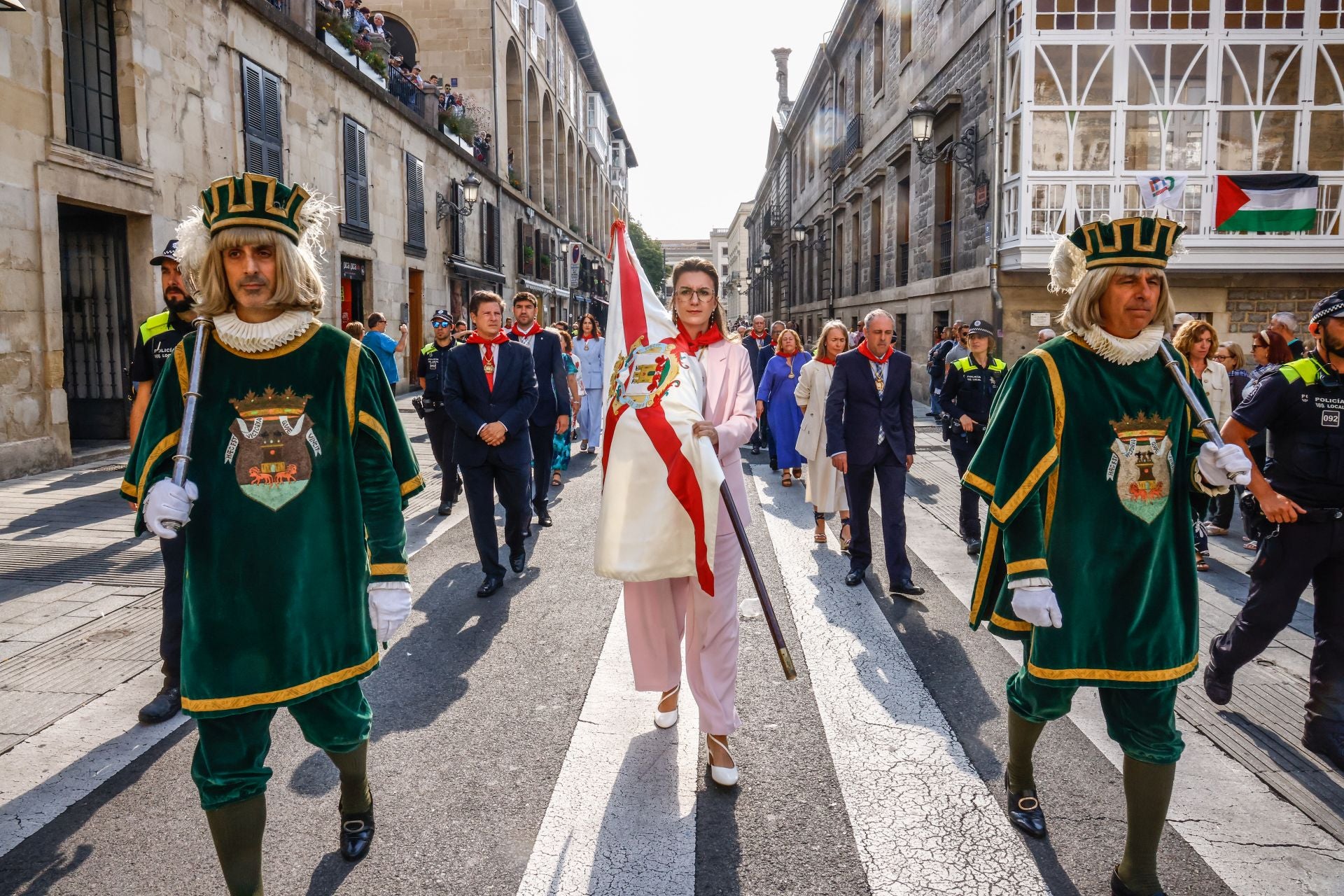 La segunda jornada de fiestas de Vitoria, en imágenes