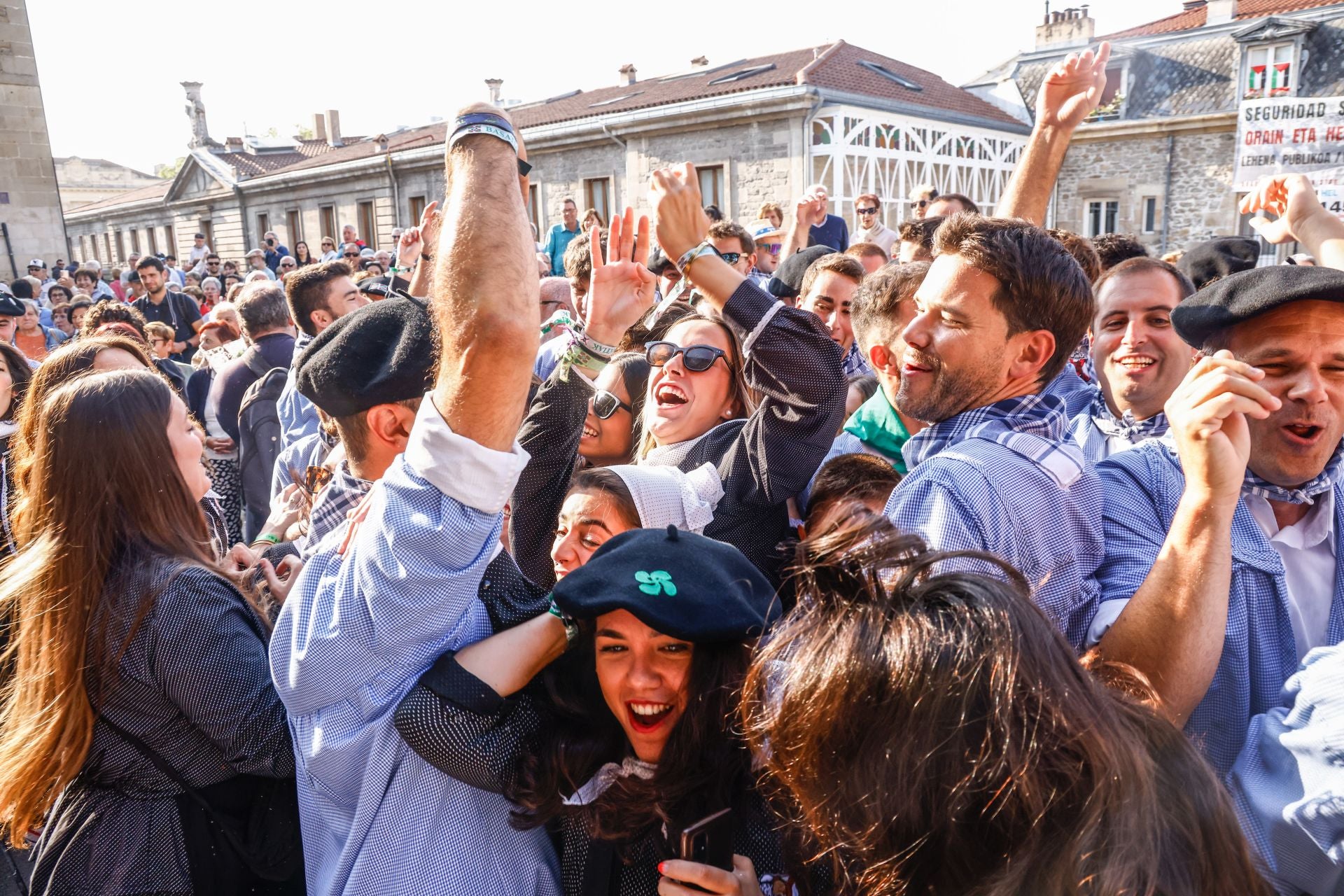 La segunda jornada de fiestas de Vitoria, en imágenes