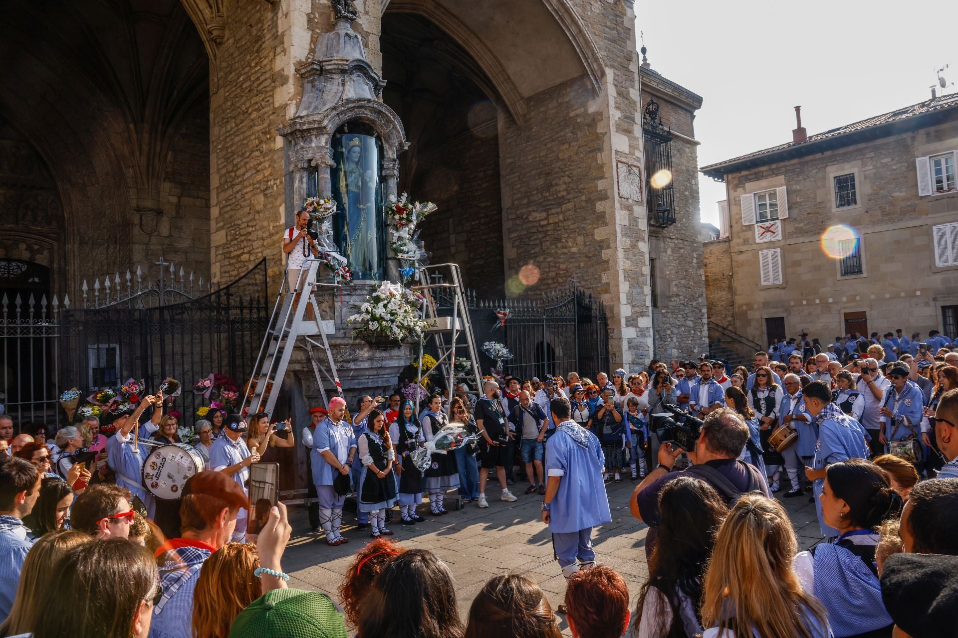 La segunda jornada de fiestas de Vitoria, en imágenes