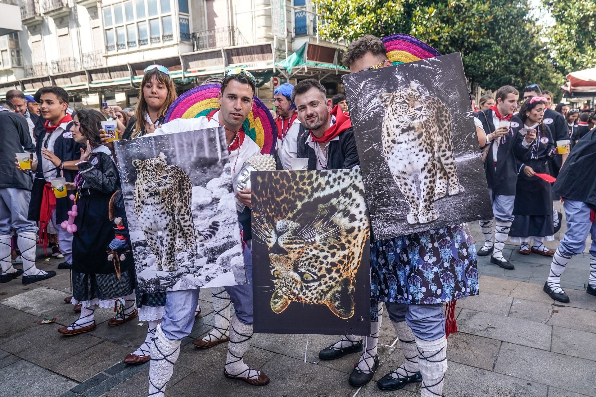 La segunda jornada de fiestas de Vitoria, en imágenes