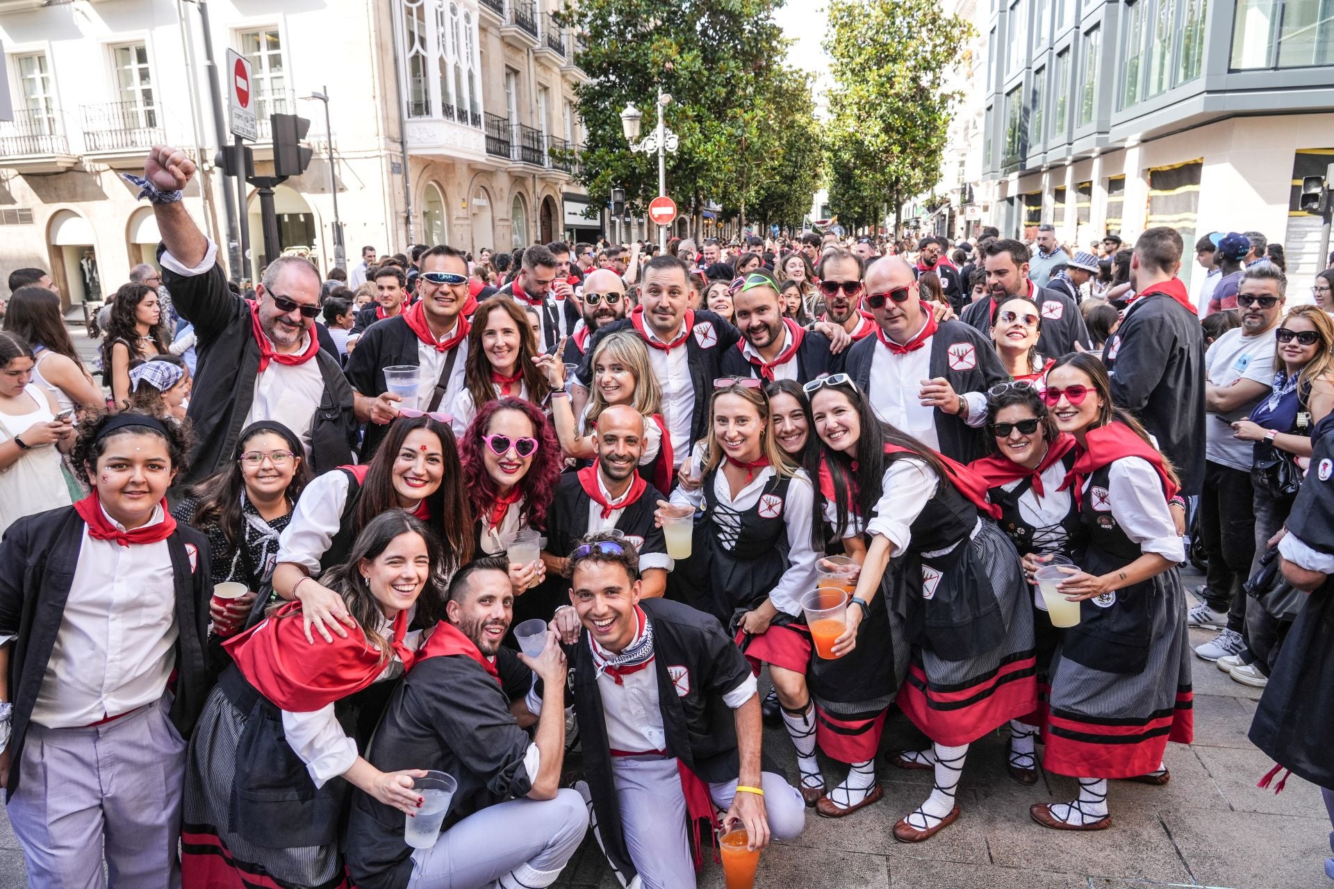La segunda jornada de fiestas de Vitoria, en imágenes