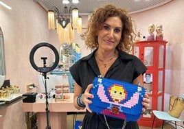 Llega el bolso 'Marijaia': ideado por una comerciante bilbaína y hecho con piezas tipo Lego