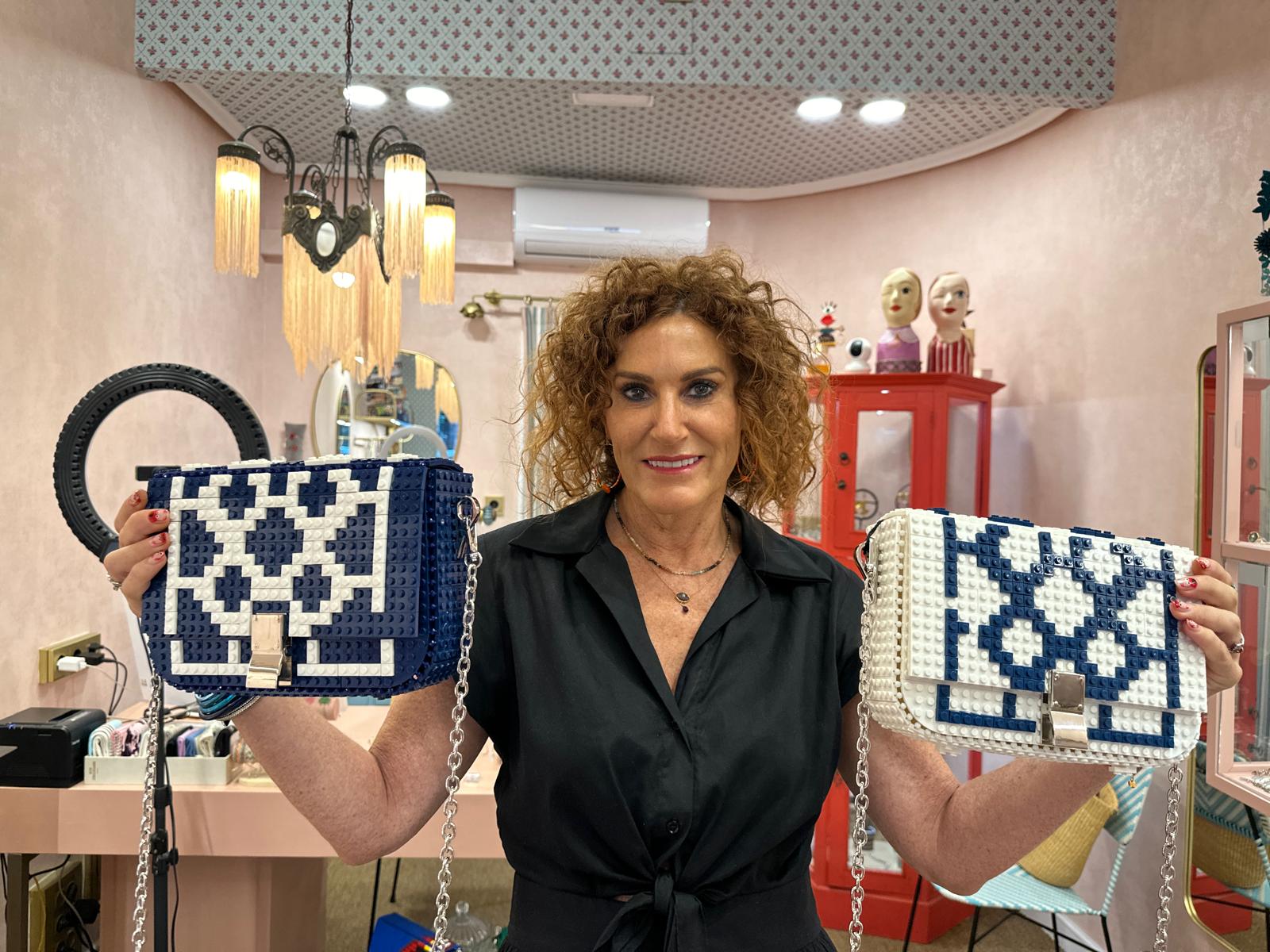 Llega el bolso &#039;Marijaia&#039;: ideado por una comerciante bilbaína y hecho con piezas tipo Lego